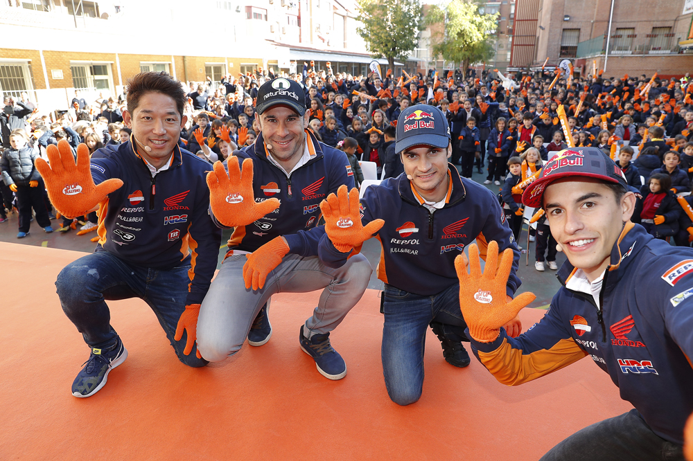 Fujinami, Bou, Pedrosa y Marc Márquez