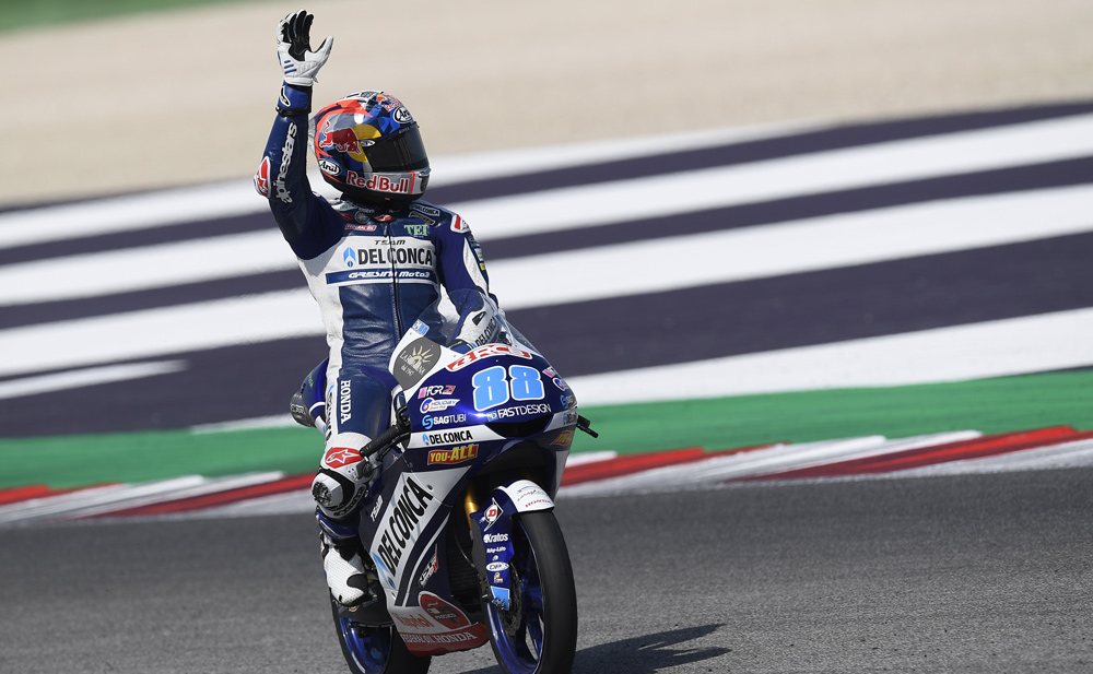 Jorge Martín recupera el liderato de la categoría Moto3