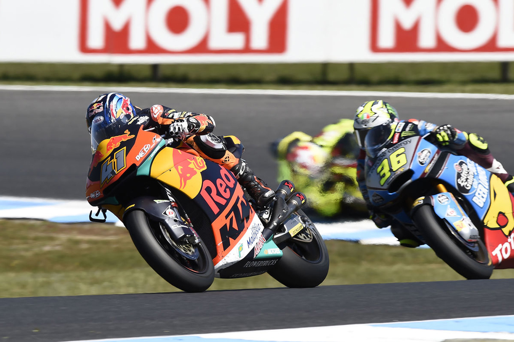 Victoria de Brad Binder en Moto2 en el GP de Australia