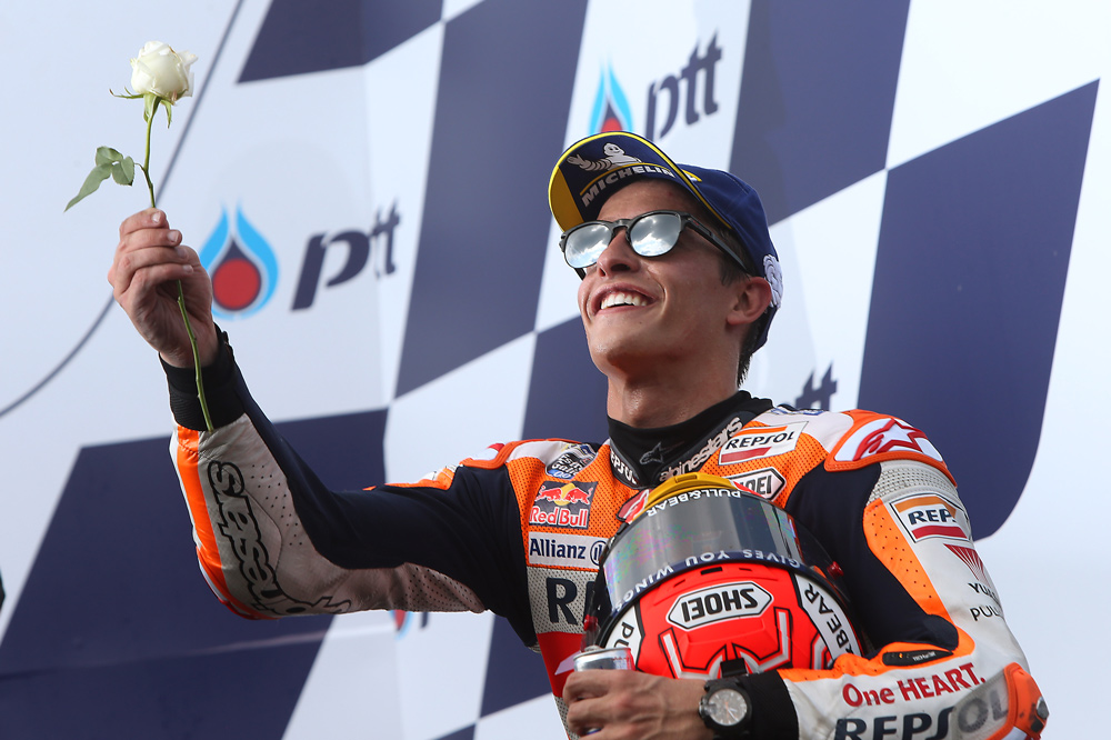 MotoGP Tailandia: Nueva victoria de Marc Márquez