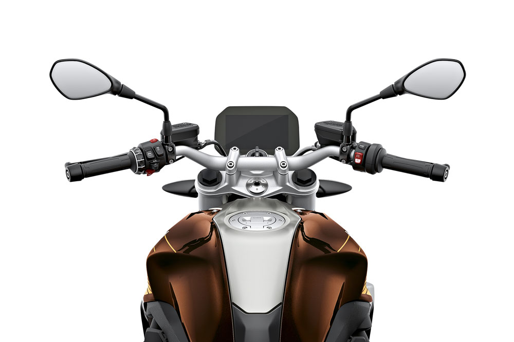 BMW R 1250 R, cuadro de instrumentos TFT