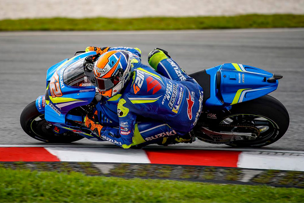 Alex Rins fue segundo en el Gran Premio de Malasia