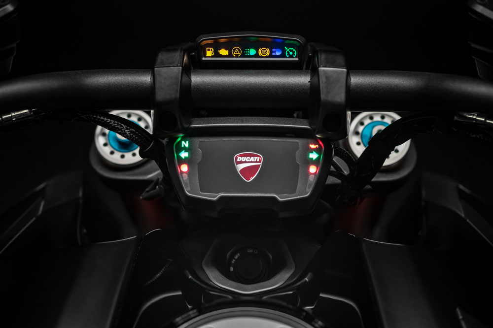 Cuadro de Instrumentos de la Ducati Diavel S 2019