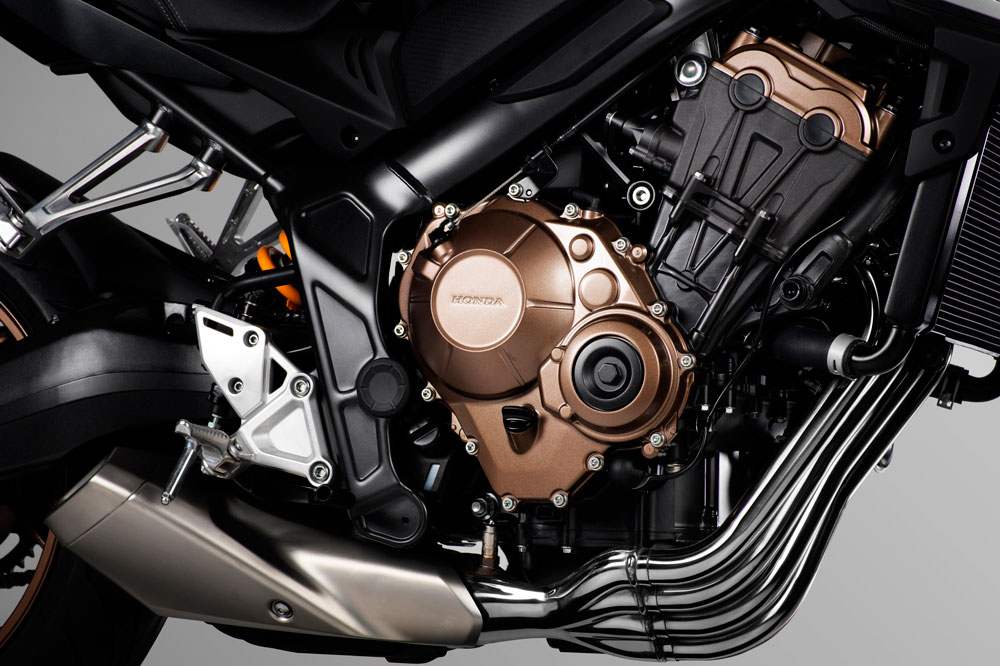Motor de la Honda CB 650 R 2019