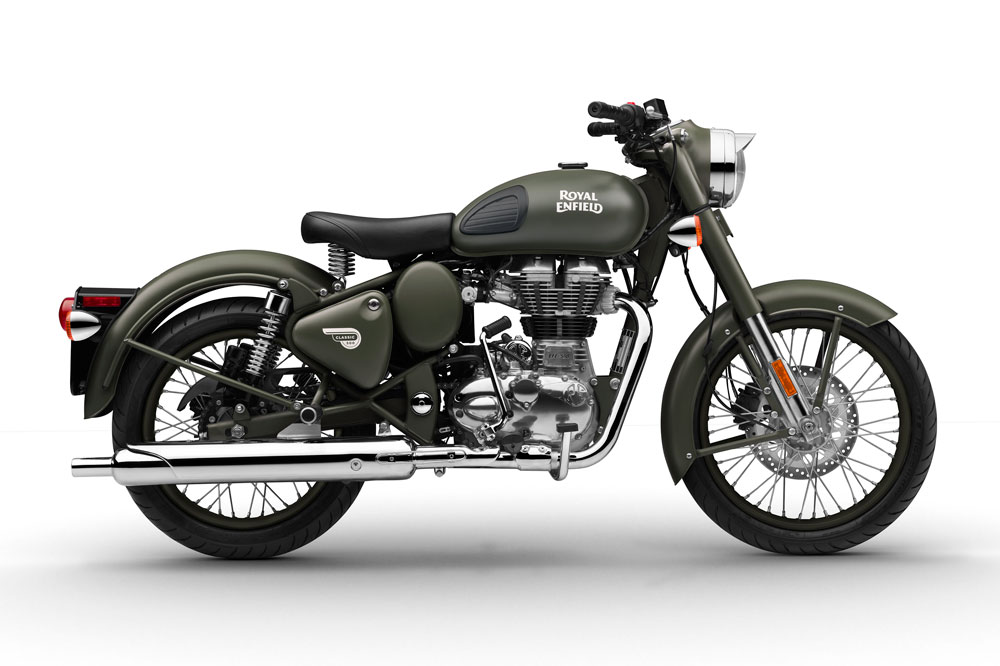 Royal Enfield Classic 500 Battle Green