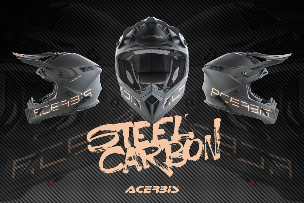 Casco integral Steel Carbon de ACERBIS