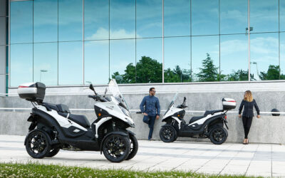 Los scooters Qooder y QV3 de Quadro, en promoción