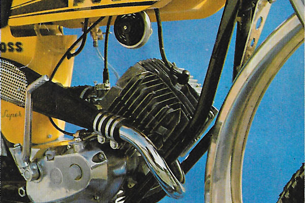 Motor de la Puch Minicross Super