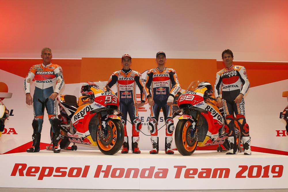 25 años del Repsol Honda Team en MotoGP y 500