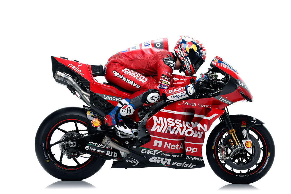Andrea Dovizioso en su Ducati MotoGP 2019