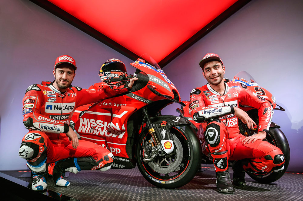 Ducati presenta sus armas para MotoGP 2019