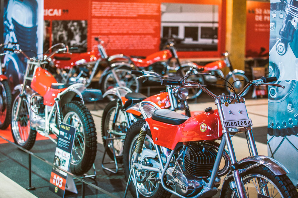 50 años de la Montesa Cota en el Museo de la Moto de Basella