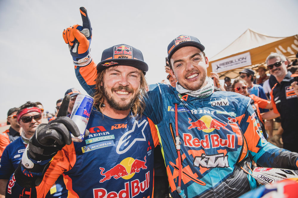 Toby Price consigue su segunda victoria en el Rally Dakar