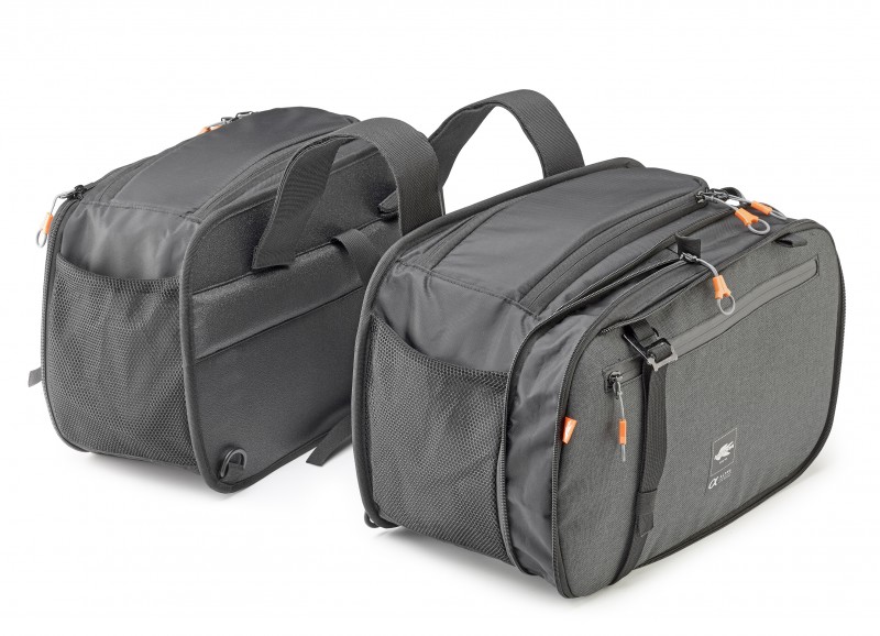 Bolsas laterales extensibles AH202 de Kappa