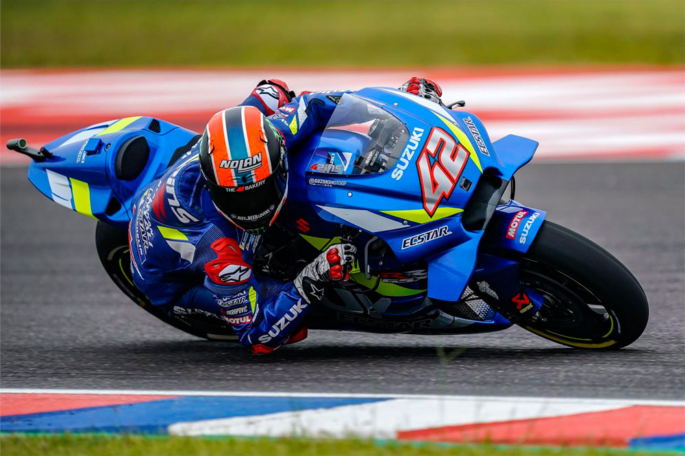 Alex Rins fue quinto en el GP de Argentina