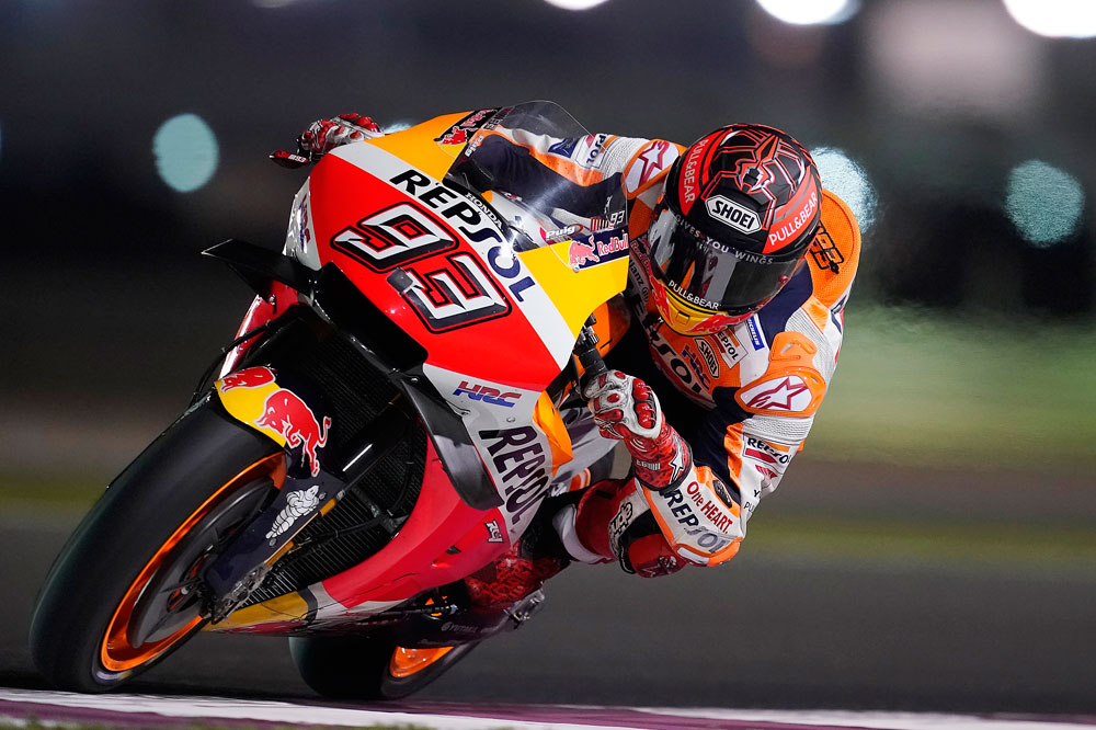 Marc Marquez, entrenamientos MotoGP 2019