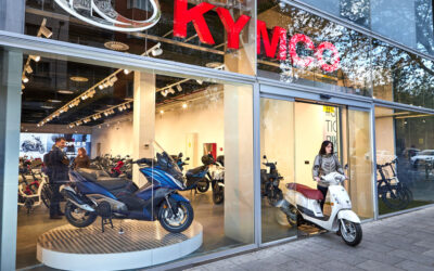 KYMCO inaugura su nueva tienda en Madrid