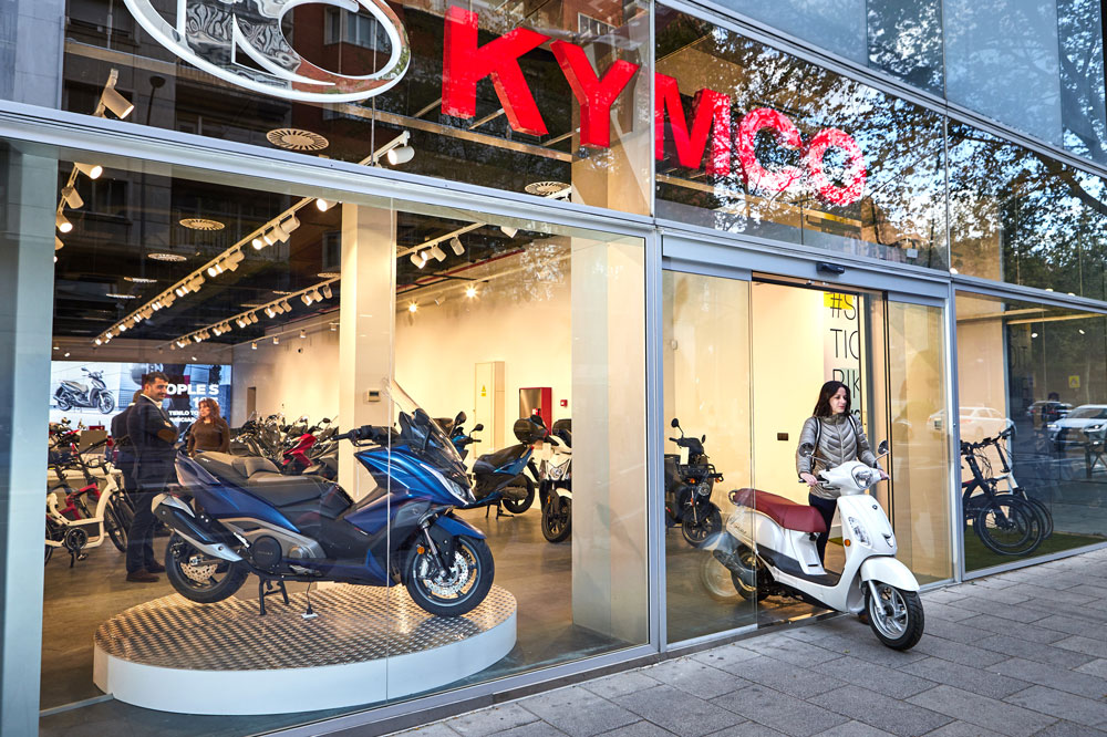 Concesionario KYMCO en Madrid