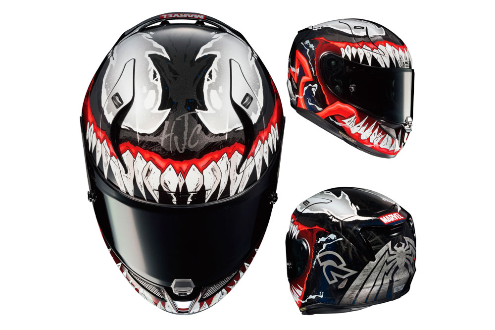 Casco integral Venom II Marvel RPHA 11 de HJC