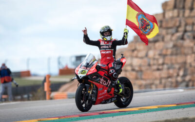 SBK: Alvaro Bautista deslumbra en Motorland Aragon