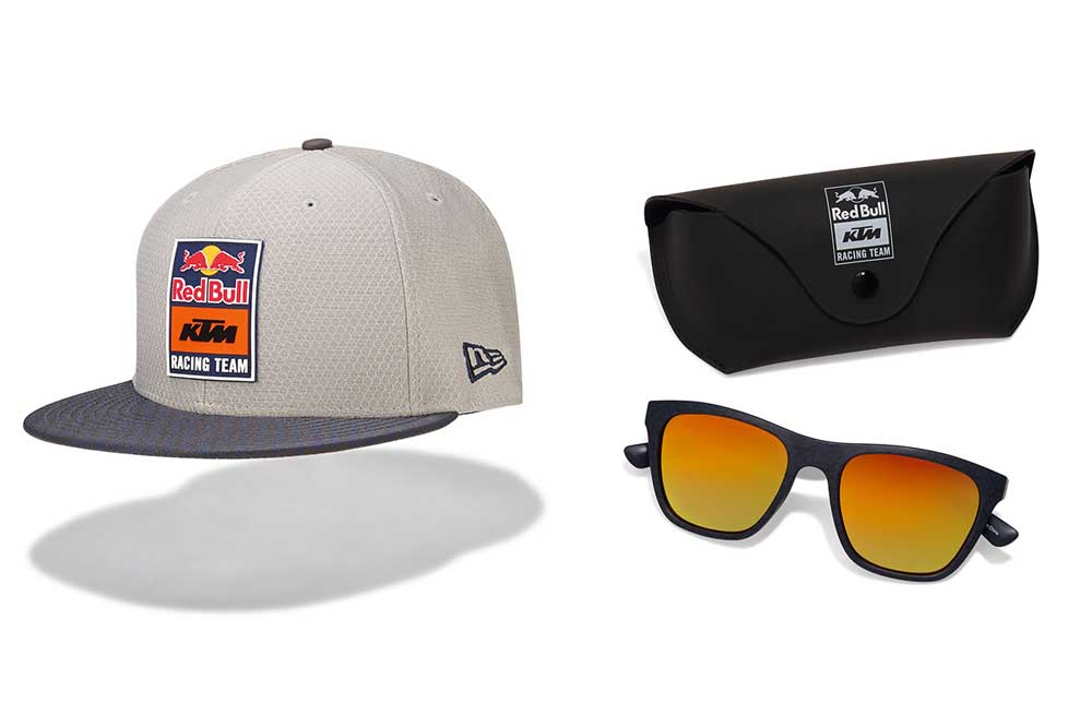gorra y gafas KTM Racing Time