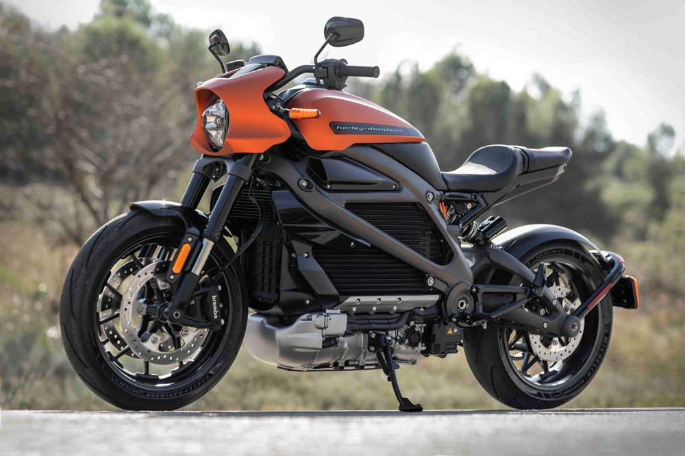 Las primeras Harley Davidson Livewire eléctrícas se entregarán el próximo otoño