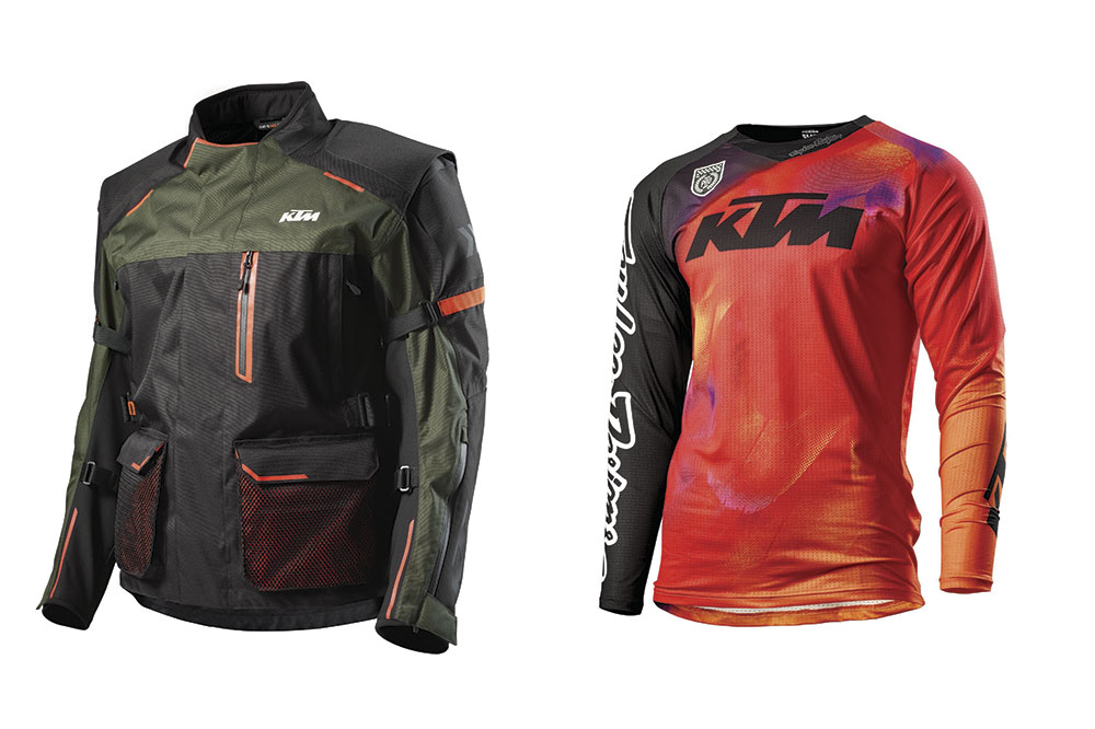 Chaqueta Defender y camiseta Se Slash de KTM