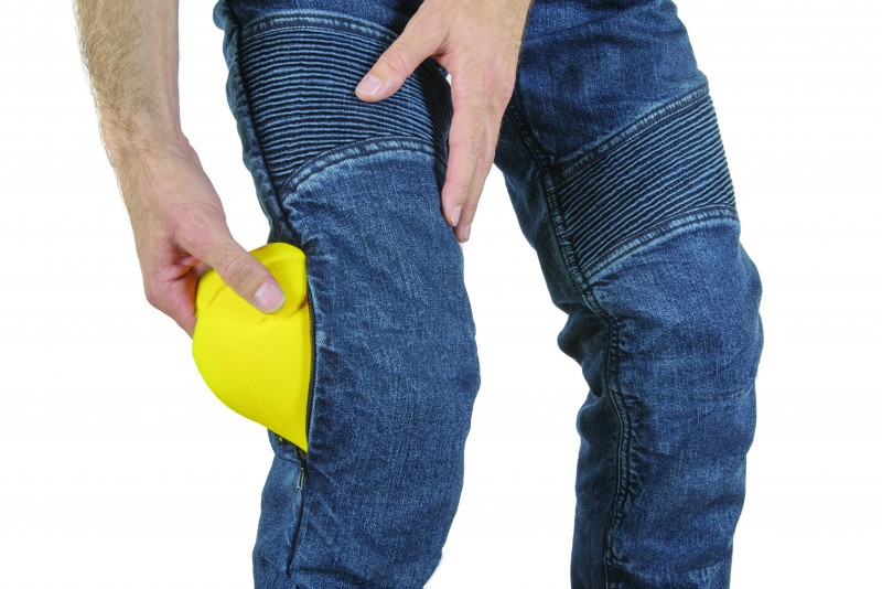 Protecciones pantalón vaquero Castel de Overlap