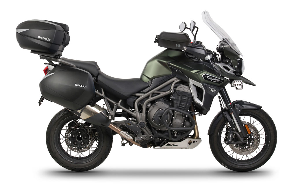 Equipa tu Triumph Explorer con SHAD