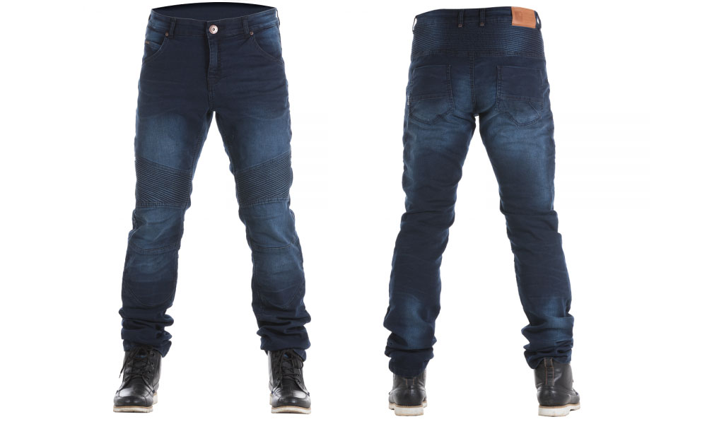 Pantalón vaquero Castel de Overlap en stone washed