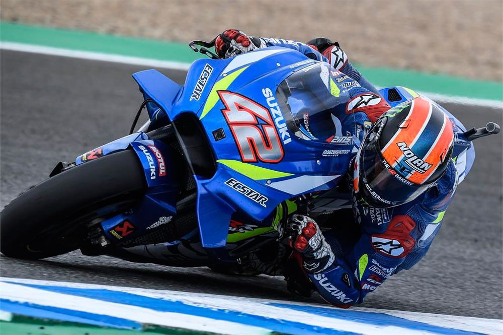 Alex Rins fue segundo en el Gran Premio de España 2019