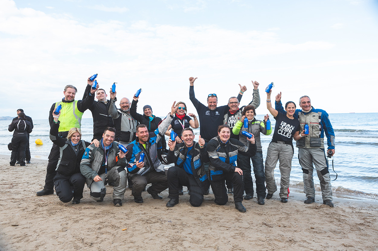 Llegada del BMW PuntApunta a Castellón