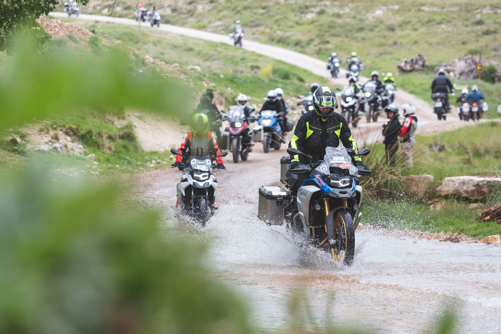 El BMW PuntApunta tuvo un recorrido exclusivo para las trail