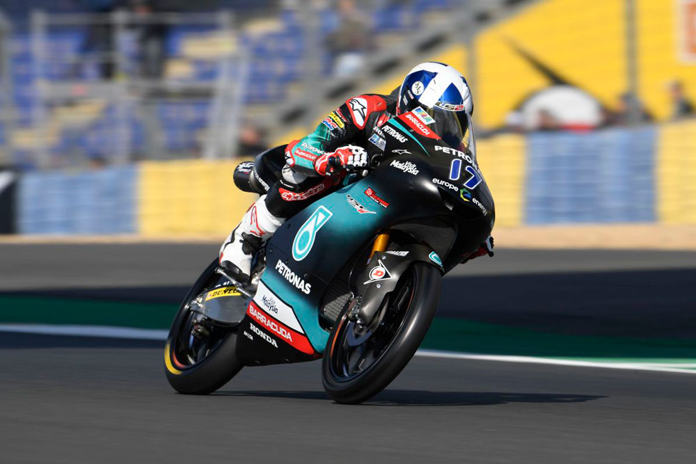 Victoria de John McPhee en la categoría Moto3 del Gran Premio de Francia