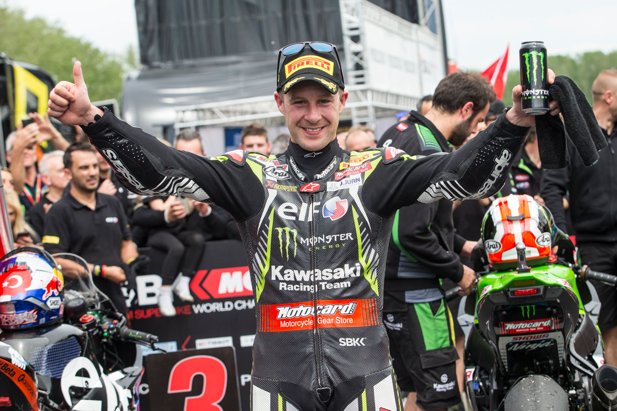 A Jonathan Rea reencontrarse con la vitoria le supo a gloria