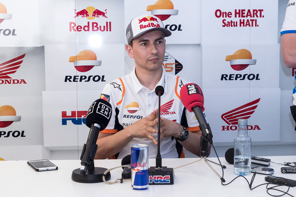 Jorge Lorenzo podría encontrar el camino en la lucha por el podio del GP de España