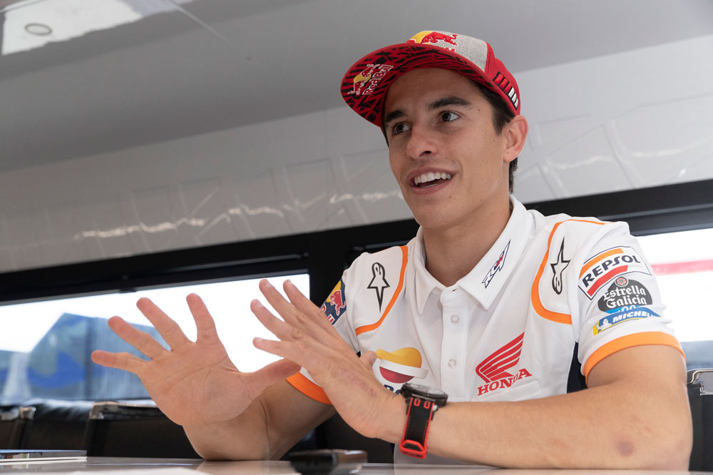 Marc Márquez ya sabe por qué sufrió la caída del GP de Austin