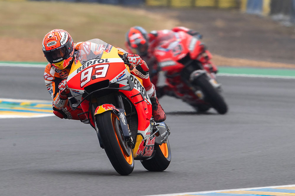 Los hermanos Márquez protagonizan el GP de Francia