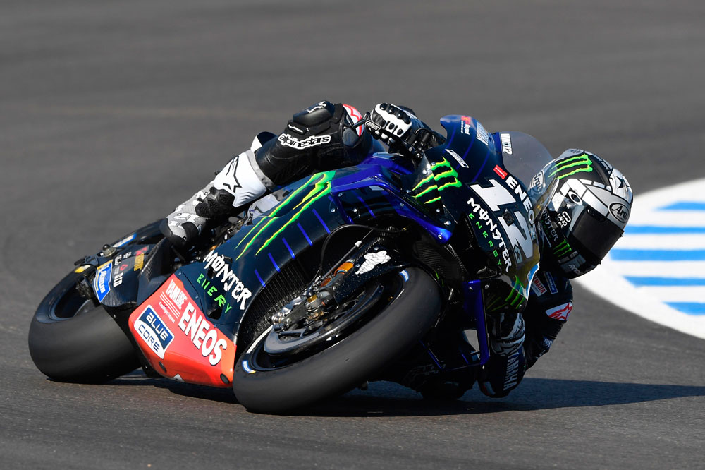 Maverick Viñales fue tercero en el GP de España en la categoría MotoGP