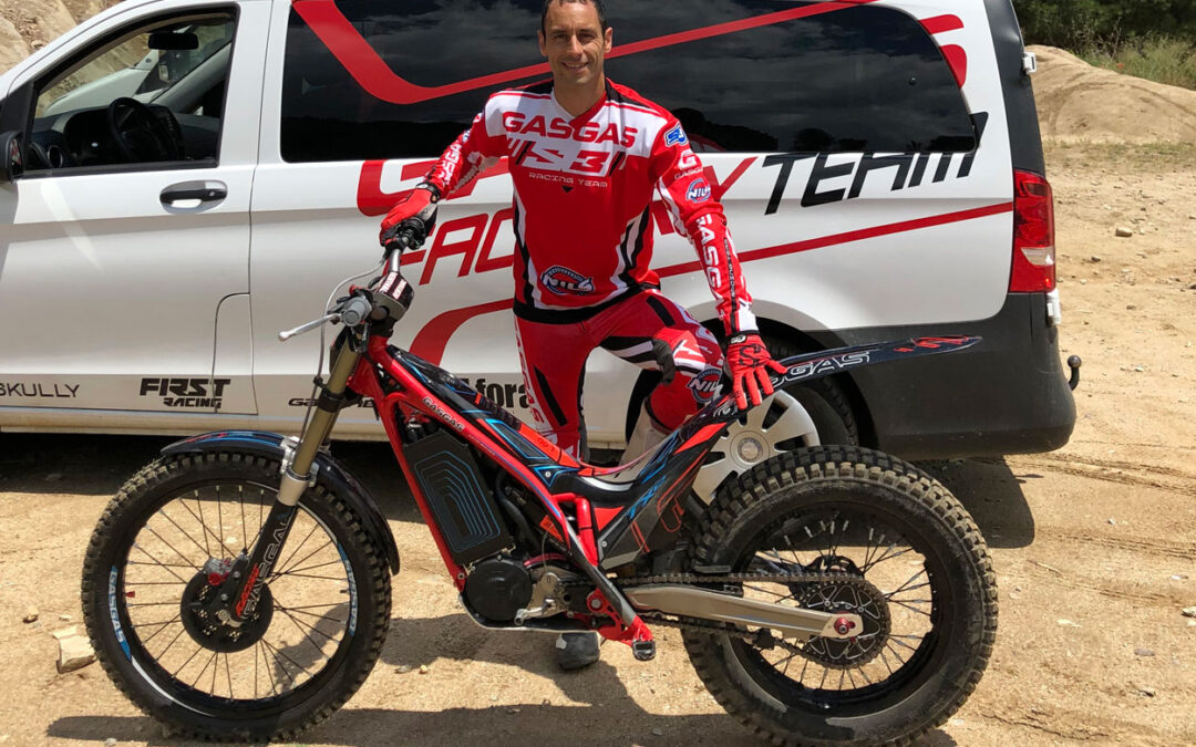 Albert Cabestany debutará con la Gas Gas TXE de trial eléctrica
