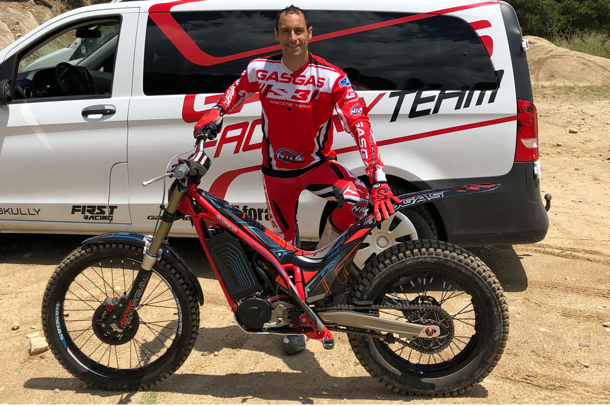 Albert Cabestany debutará con las Gas Gas TXT E de Trial Eléctrica en el Campeonato del Mundo de la especialidad