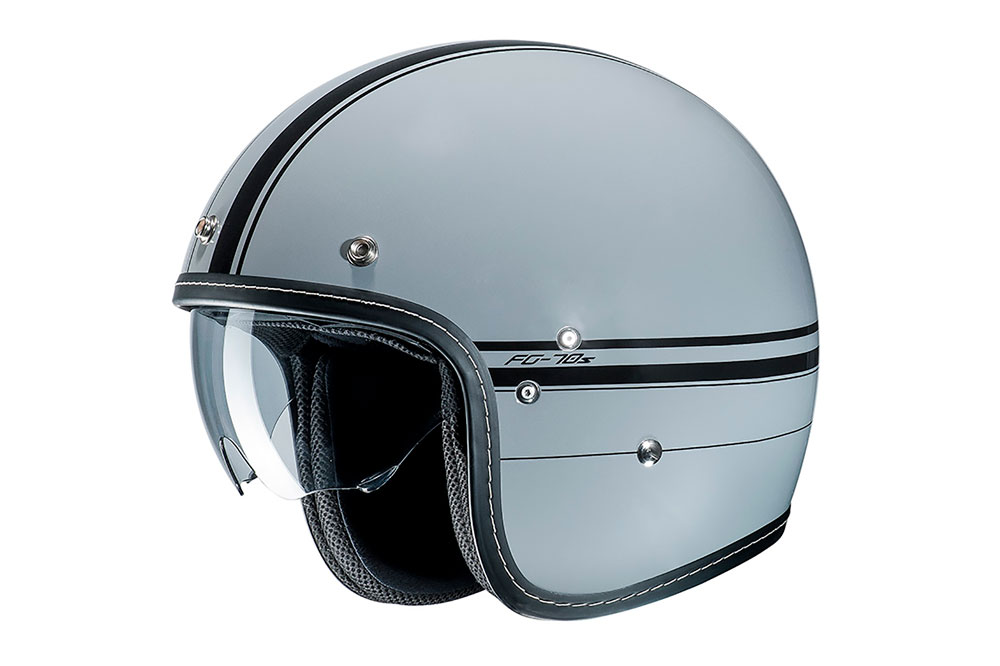 Casco jet FG-70s Ladon de HJC gris