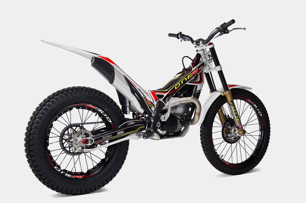 La TRRS One 2020 es una moto de trial 100 por cien desarrollada en competición