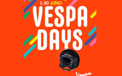 LLévate un casco Vespa Mirror en los Vespa Days