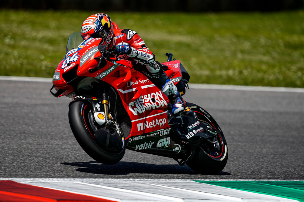 Dovizioso, decepcionado porque Marc Márquez le arrebatase la segunda plaza a escasos metros de la meta en MotoGP en el GP de Italia