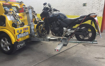 Cuando toca llevar en grúa nuestra moto tras una avería