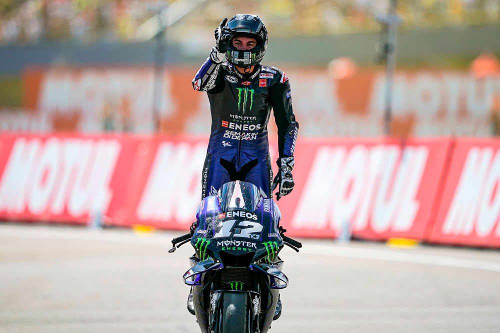 Viñales se reencuentra con la victoria en el GP de Holanda