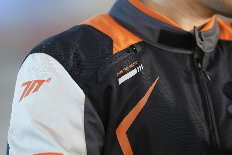 Protecciones en prendas Seventy Degrees