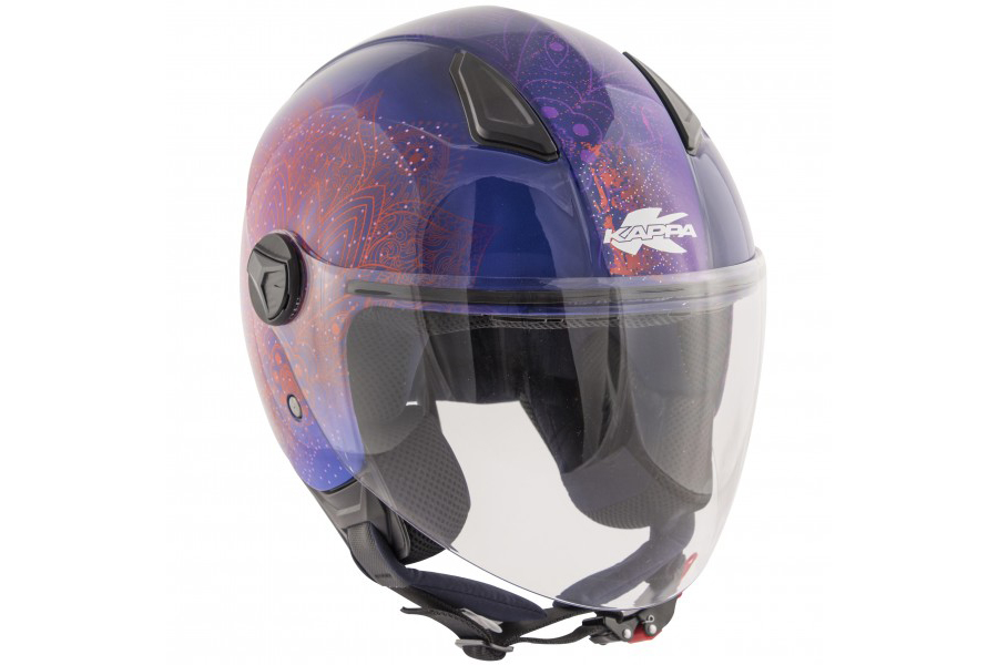 Casco demi-jet KV28 Miami Mandala de Kappa