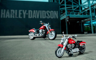 Nueva Harley-Davidson Fat Boy, ¡de Lego!